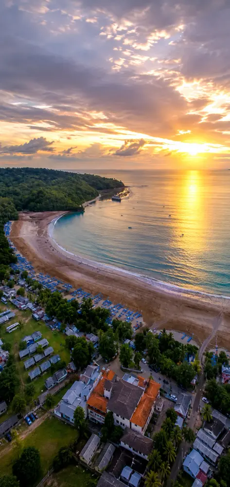 Pemandangan Desa Jadikarya